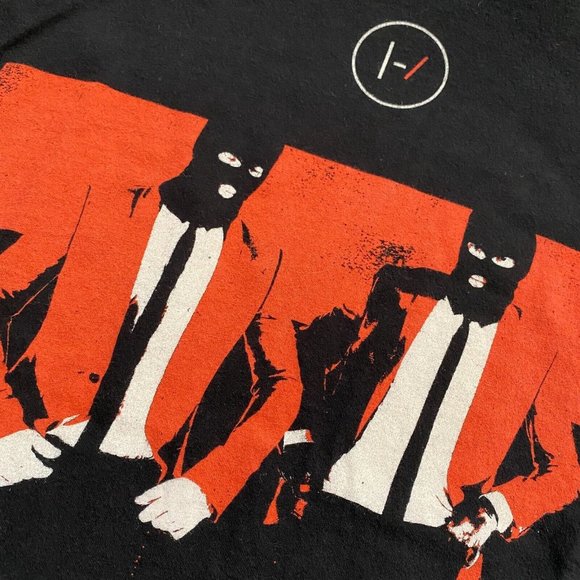 Twenty One Pilots S Emotional Roadshow 2016 Tour Double Sided Graphic T-Shirt - Picture 3 of 12